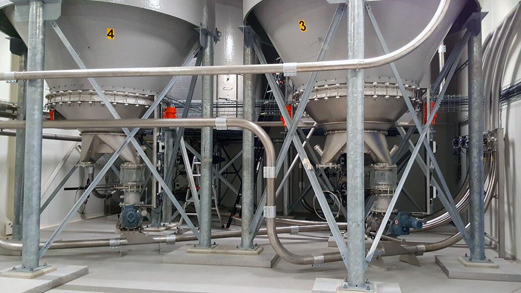 Vibrofenék silókhoz, tartályokhoz